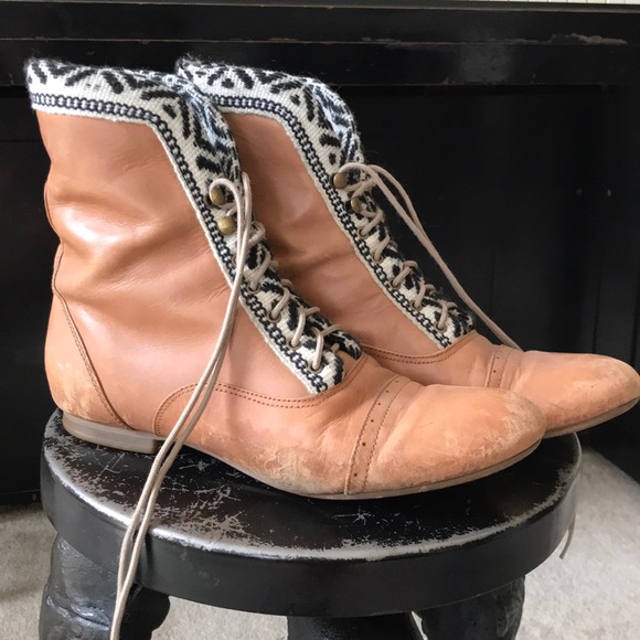 Anthropologie Shoes - Fortress of Inca Cameron ankle boots